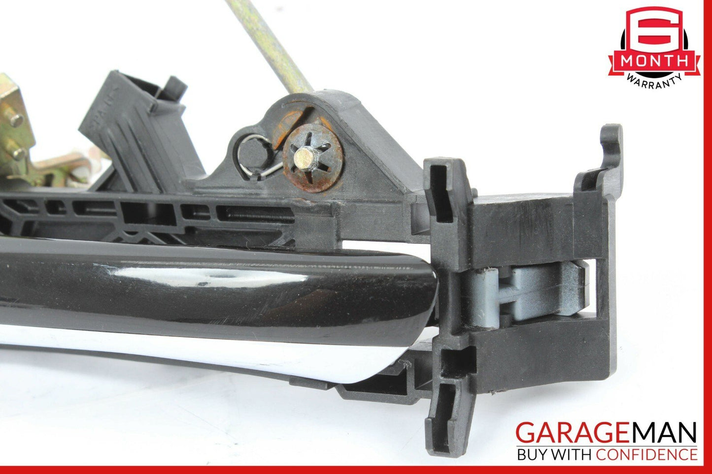 00-06 Mercedes W220 S500 S55 AMG Rear Left Side Exterior Door Handle Black OEM