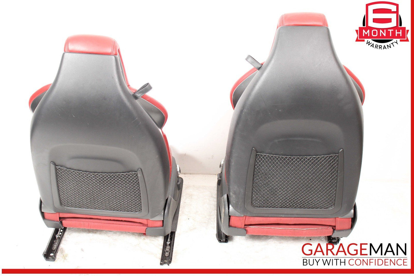 18-24 Audi S5 Complete Front & Rear Seats Seat Cushion Assembly Red OEM