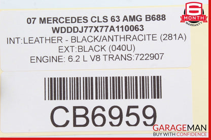 06-12 Mercedes W219 CLS63 AMG SL550 Communication Control Module Unit OEM