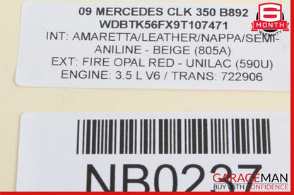 03-09 Mercedes W209 CLK350 C230 Rear Left or Right Side Upper Control Arm OEM
