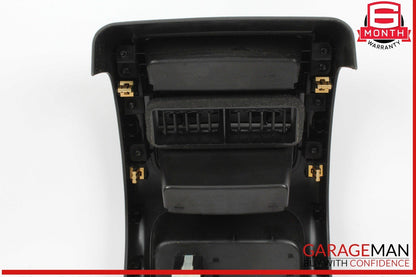 17-20 Cadillac XT5 Rear Center Console Trim Panel w/ AC Air Vent & USB Port OEM