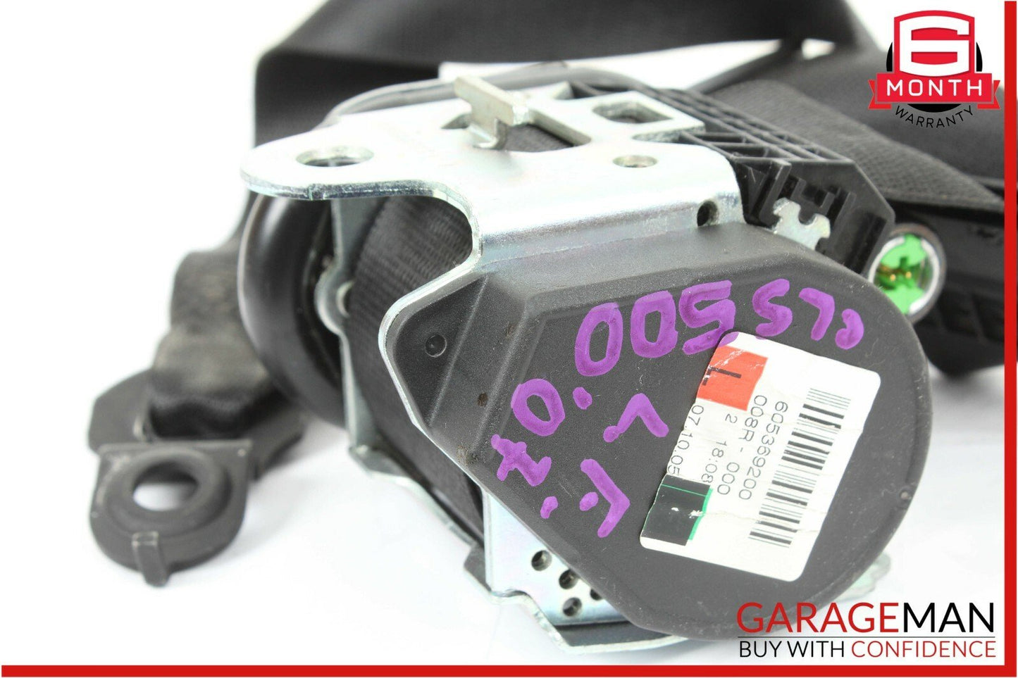 06-09 Mercedes W219 CLS500 Front Left Driver Side Seatbelt Seat Belt Retractor