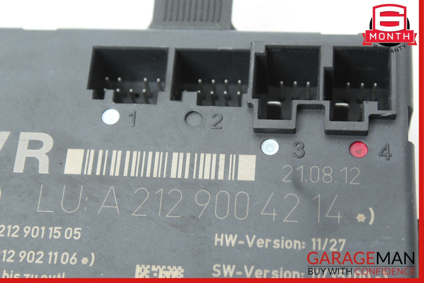 08-18 Mercedes W204 C250 SLK250 Front Right Side Door Control Module Unit OEM
