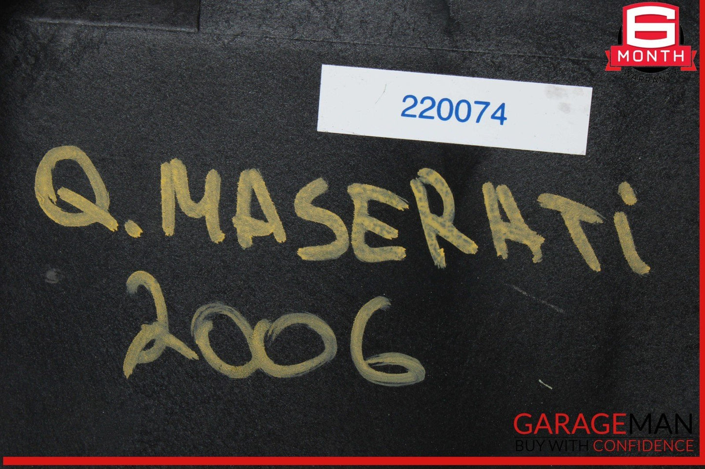 03-19 Maserati Quattroporte M139 EVAP Fuel Evaporator Box Charcoal Canister OEM