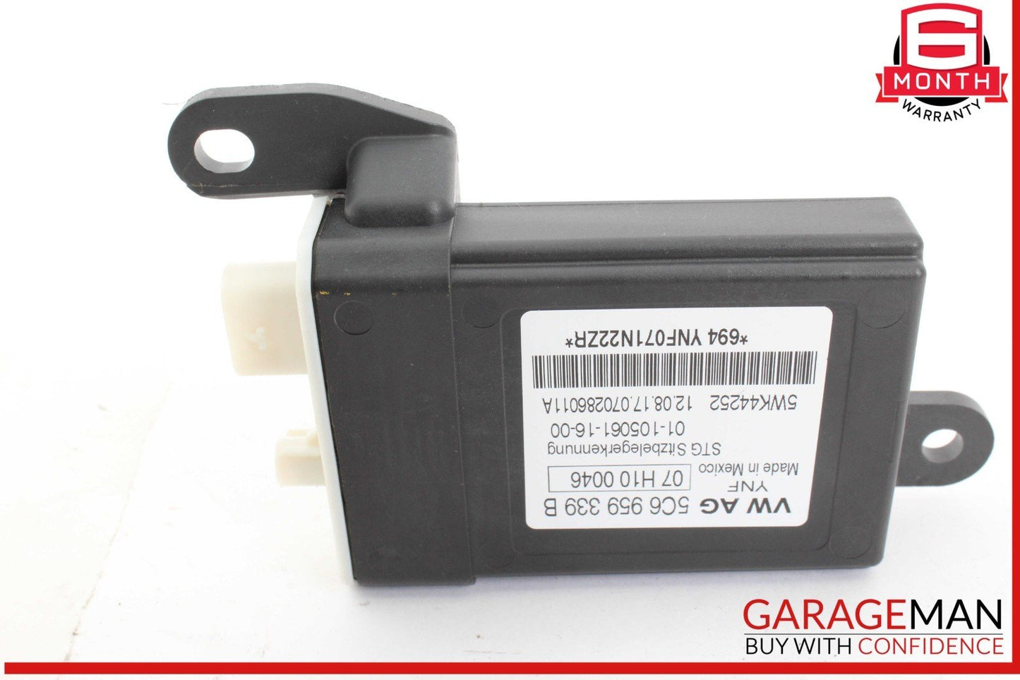 12-18 Audi A6 A7 Front Right Passenger Side Seat Occupant Sensor Control Module
