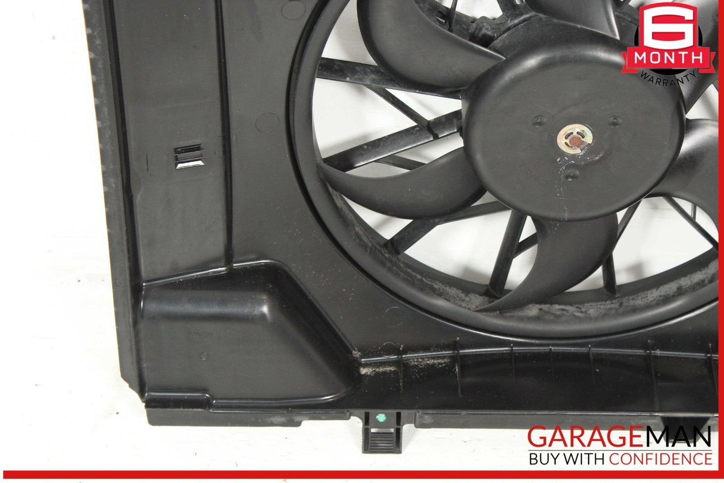 97-04 Mercedes R170 SLK230 C230 Engine Cooling Radiator Fan Motor Shroud Assy