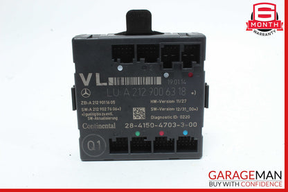 08-18 Mercedes W207 E350 C250 CLS550 Front Left Side Door Control Module OEM