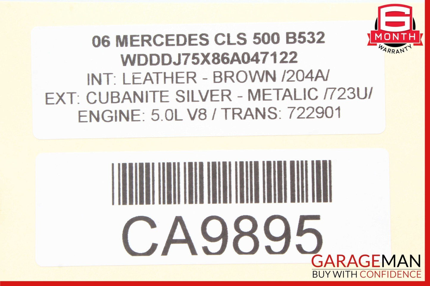 03-12 Mercedes W219 CLS500 GL450 Front Left Side Seat Control Module Unit OEM
