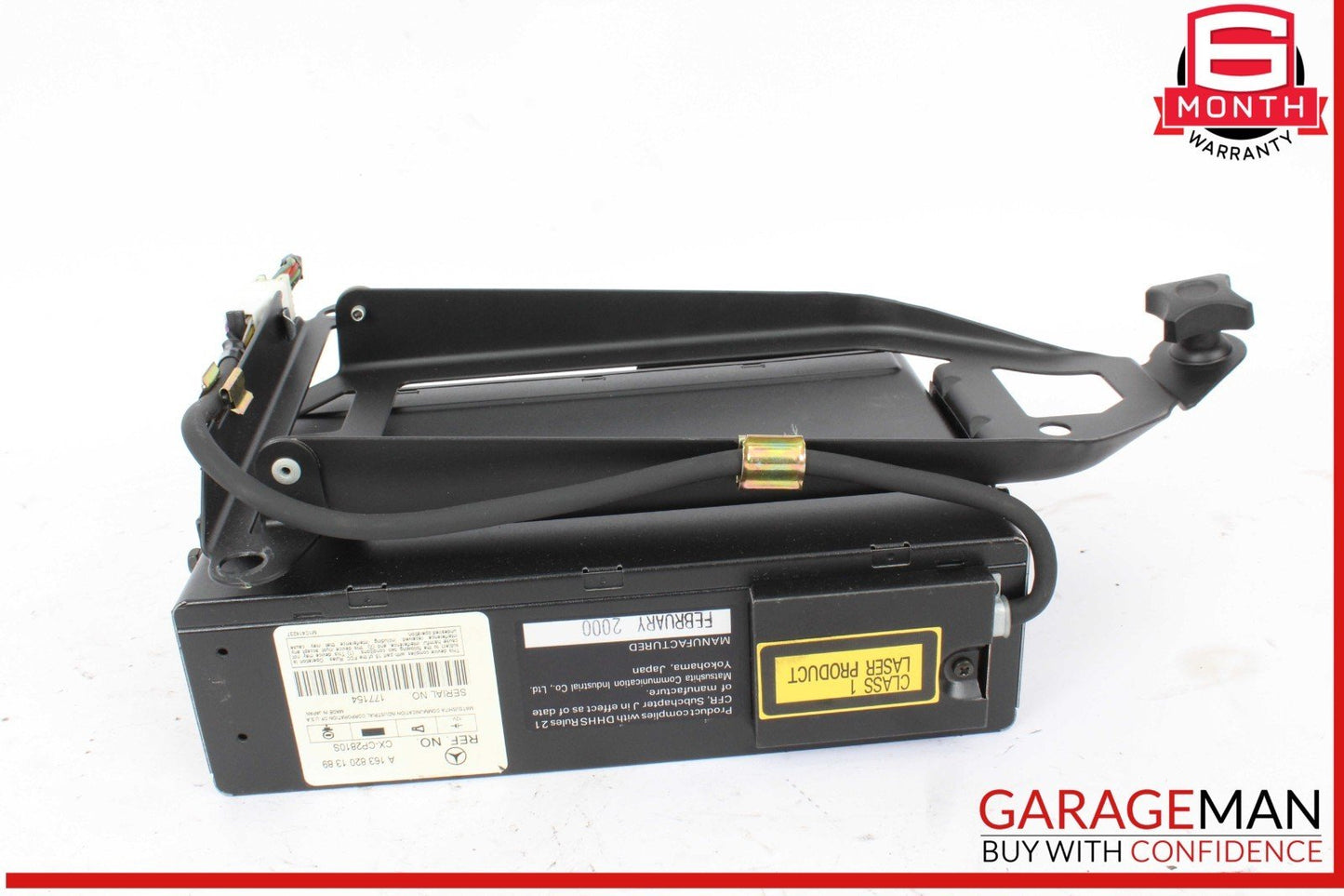 98-00 Mercedes W163 ML320 ML55 AMG CD Changer 6 Disk Player 1638201389 OEM