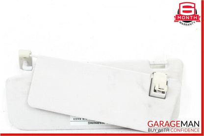 07-09 Mercedes W211 E350 Front Right Sunvisor Sun Visor Shade Cover Suede Grey