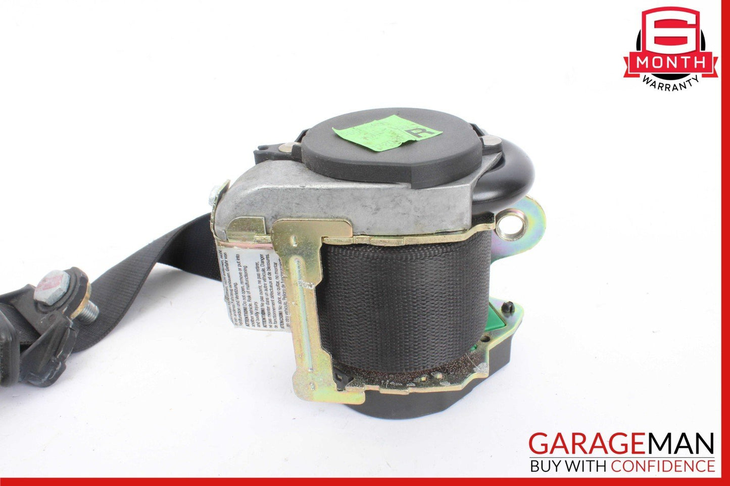 97-04 Mercedes R170 SLK230 SLK320 Right Passenger Side Seat Belt Seatbelt Black