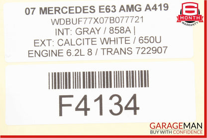 03-11 Mercedes W211 E500 E63 AMG Front Left Side Under Seat Control Module Unit