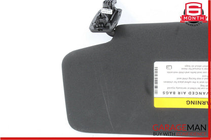 08-14 Mercedes W204 C350 C250 Front Right Side Sun Visor Sunvisor Shade Black