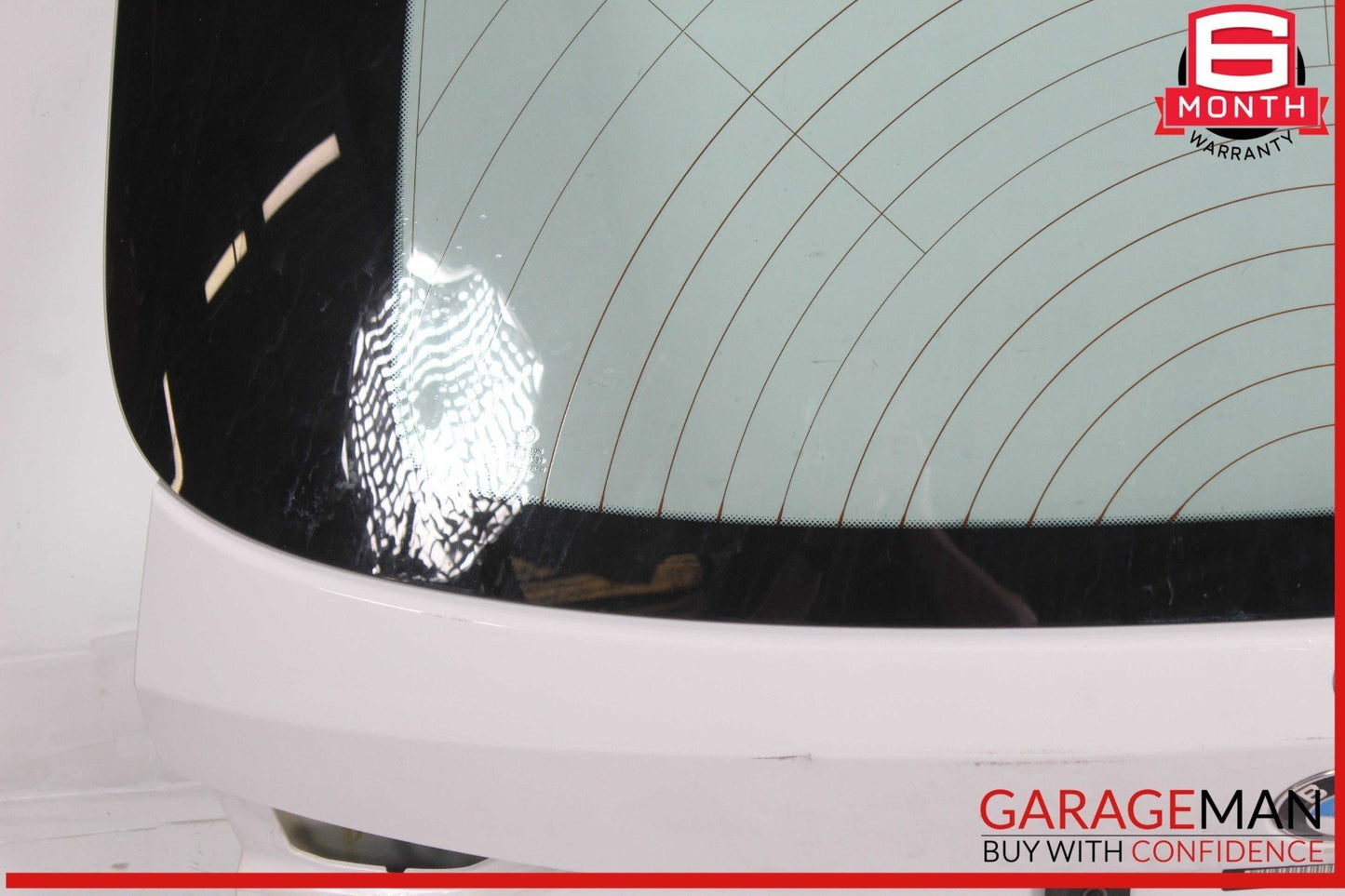 12-15 BMW X1 E84 Trunk Hatch Lid Tailgate Assembly White OEM