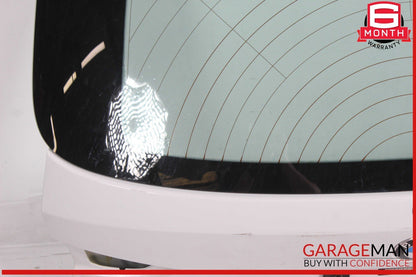 12-15 BMW X1 E84 Trunk Hatch Lid Tailgate Assembly White OEM