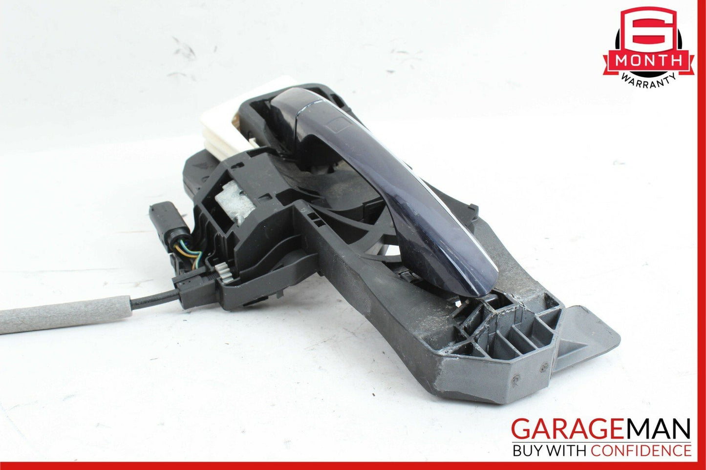 07-13 Mercedes W221 S400 Front Right Side Exterior Door Handle Keyless Go Blue