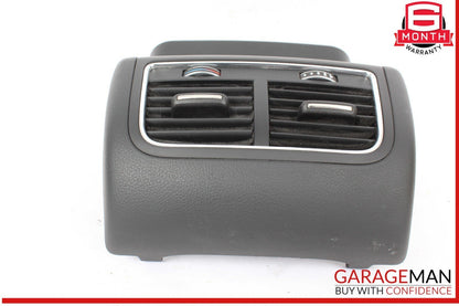 09-17 Audi SQ5 Q5 Rear Center Console AC A/C Air Vent Panel Black 8K0864376 OEM