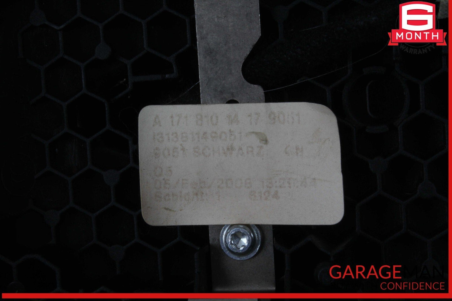 05-11 Mercedes R171 SLK300 SLK280 Front Interior Rear View Mirror Auto Dim Black