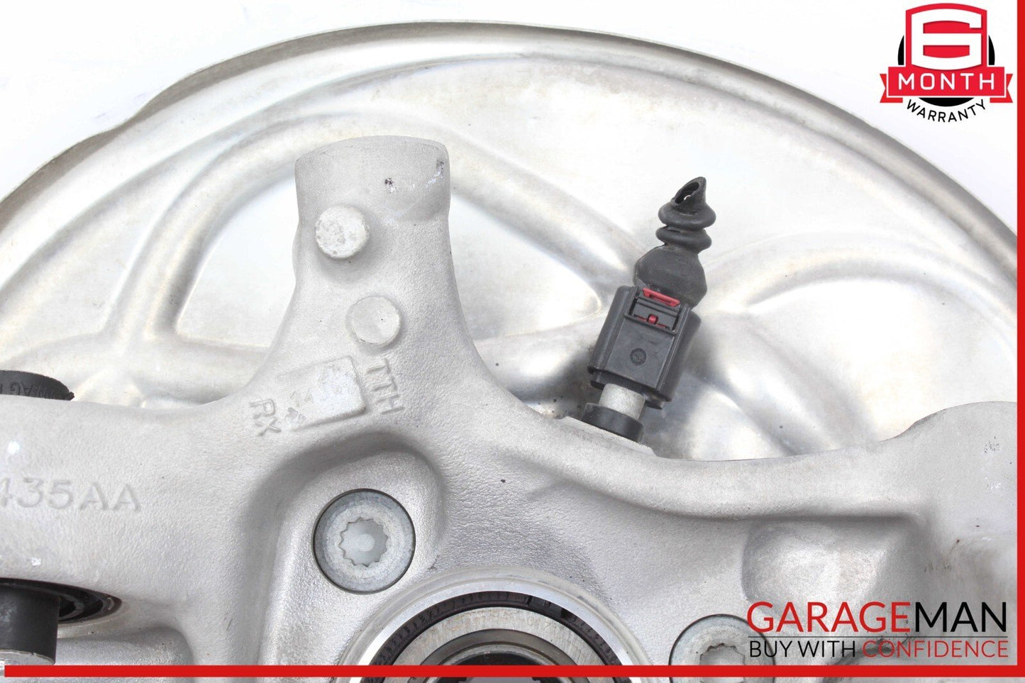 17-24 Audi A4 Allroad Rear Left Driver Side Spindle Knuckle Hub w/ Disc Rotor OEM