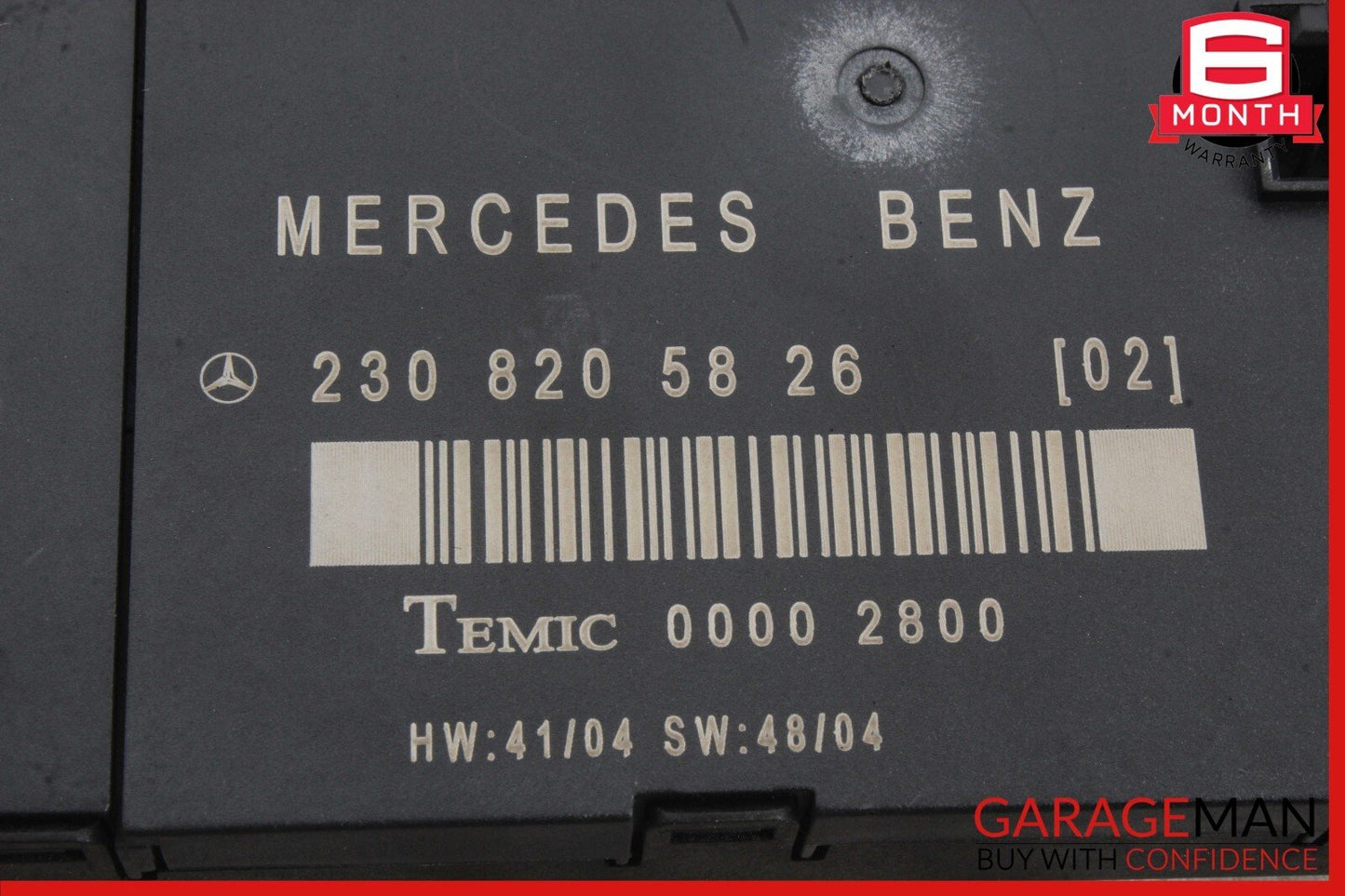 03-12 Mercedes R230 SL500 SL550 SL55 AMG Front Right Door Control Module