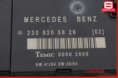 03-12 Mercedes R230 SL500 SL550 SL55 AMG Front Right Door Control Module