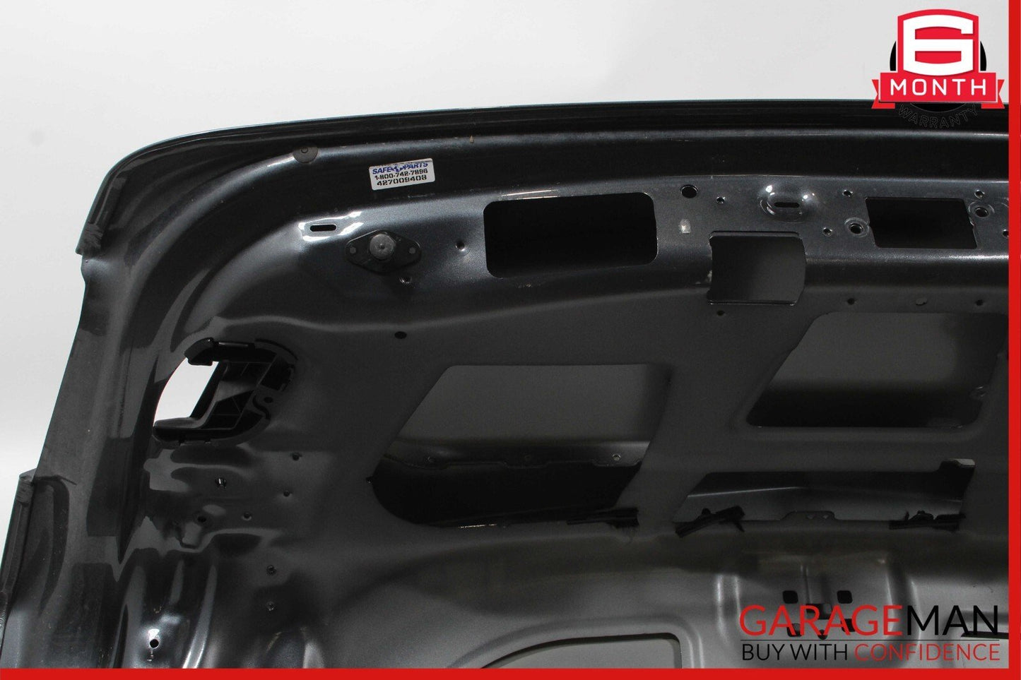 10-16 Mercedes W212 E350 Sedan Rear Trunk Lid Deck Shell Panel Tenorite Gray OEM