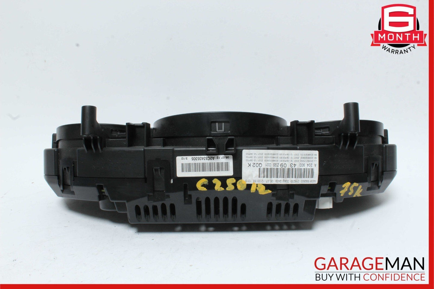 12-14 Mercedes W204 C250 C300 C350 Speedometer Odometer Instrument Cluster Gauge