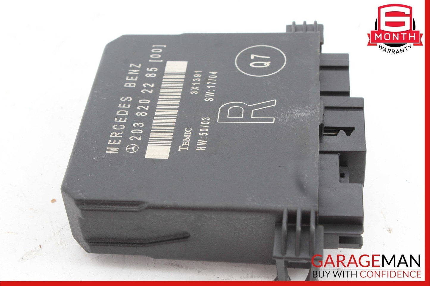 01-07 Mercedes W203 C230 C240 C320 Rear Right Door Control Module 2038202285 OEM