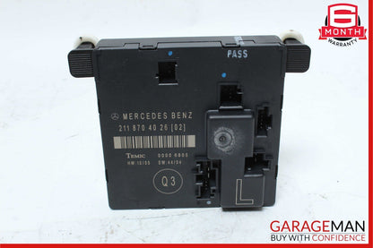 03-09 Mercedes W211 E320 E350 E63 AMG Rear Left Side Door Controller Module Unit