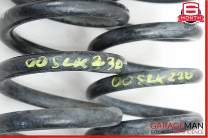 97-04 Mercedes R170 SLK230 Rear Right & Left Shock Absorber Coil Spring Set OEM
