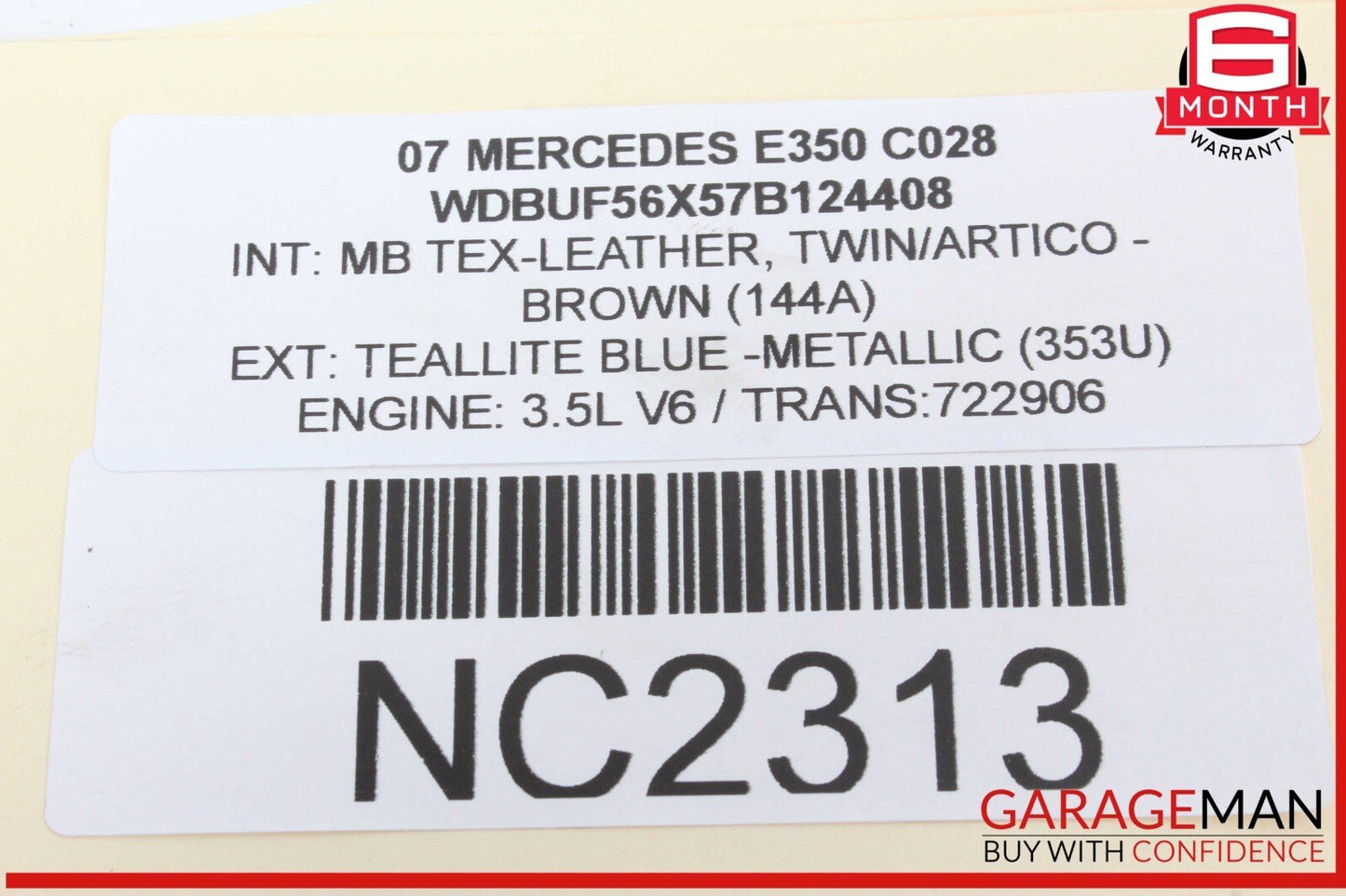 06-11 Mercedes W211 E350 E500 Power Brake Booster Master Cylinder Reservoir OEM