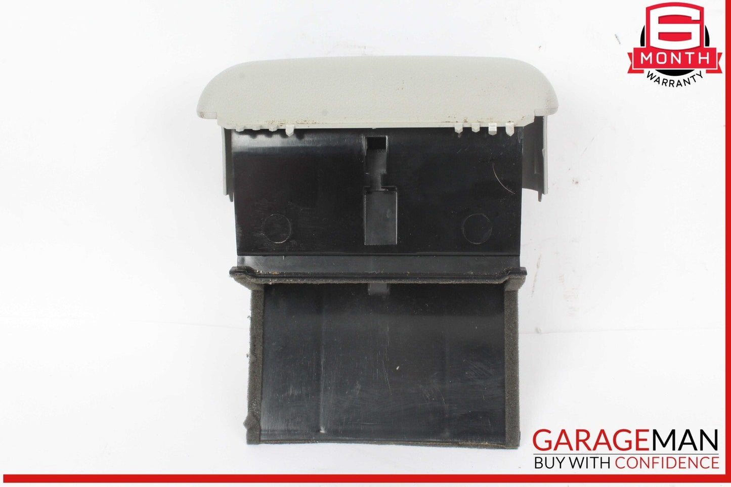 01-07 Mercedes W203 C230 Center Console A/C AC Heater Air Vent Trim Gray OEM