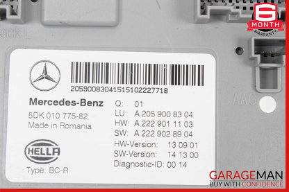 15-18 Mercedes W205 C300 C400 C350e Rear Trunk SAM Control Module Unit OEM