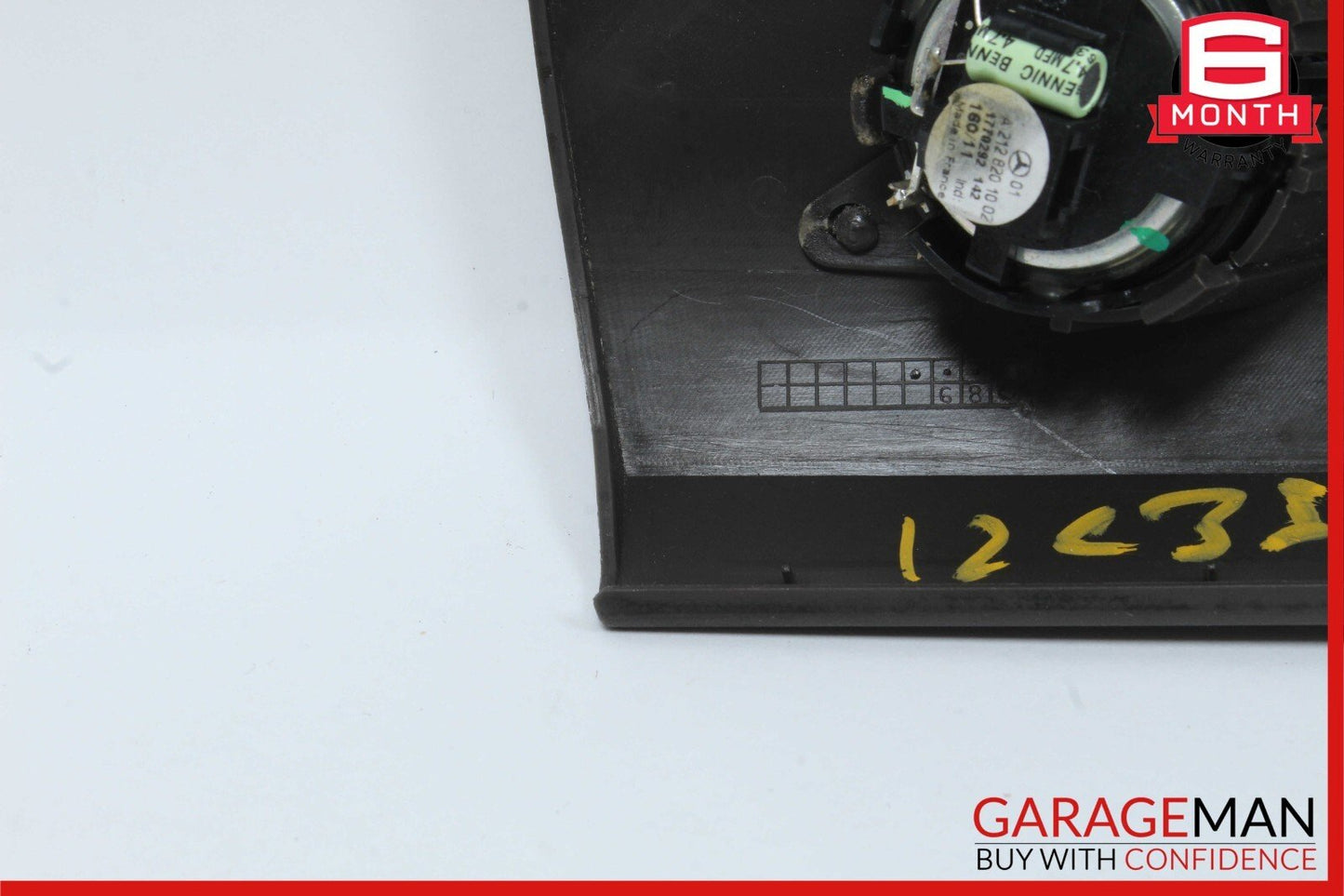 08-14 Mercedes W204 C350 C250 Front Left Side Tweeter Speaker Cover Black OEM