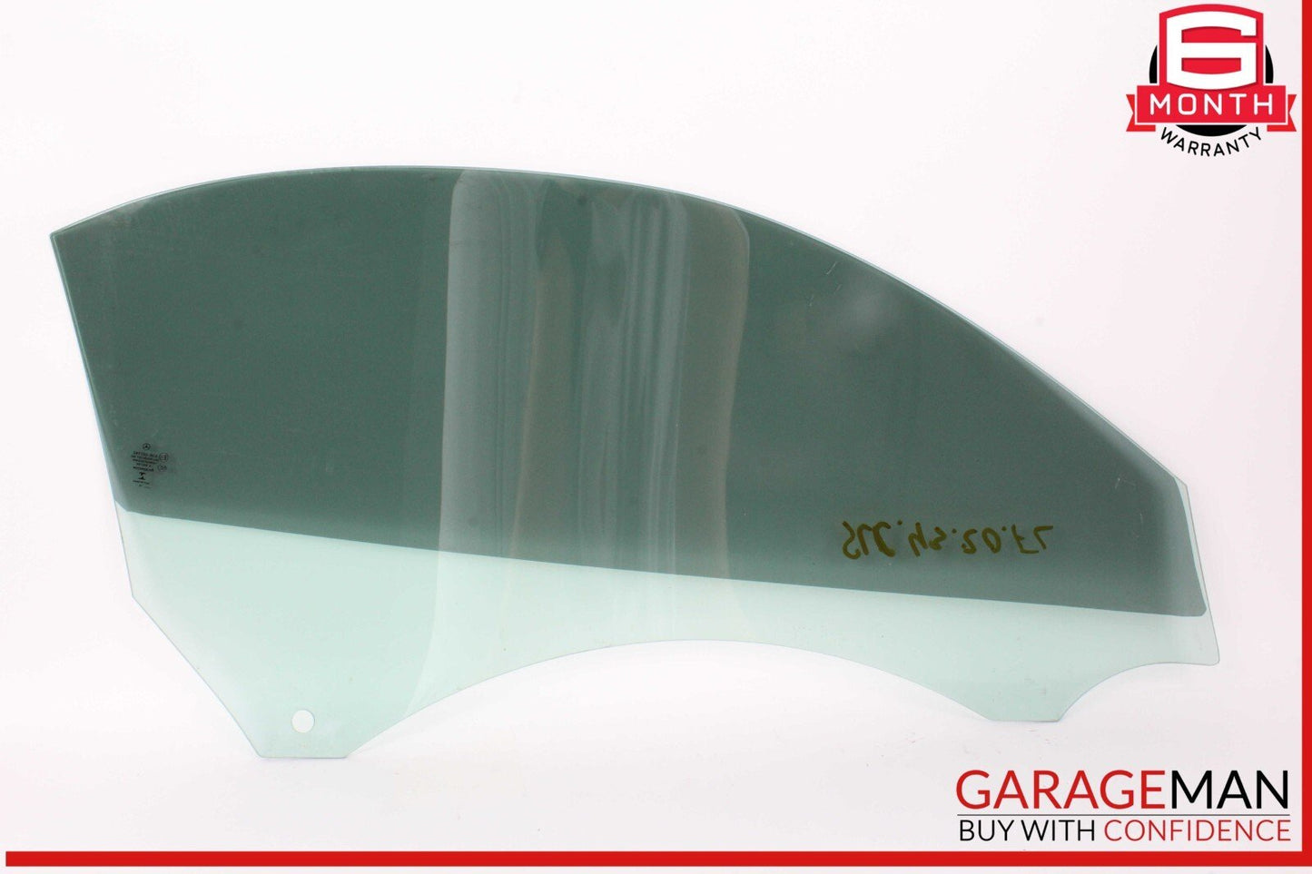 12-20 Mercedes R172 SLC43 AMG SLK350 Front Left Driver Side Door Window Glass OEM