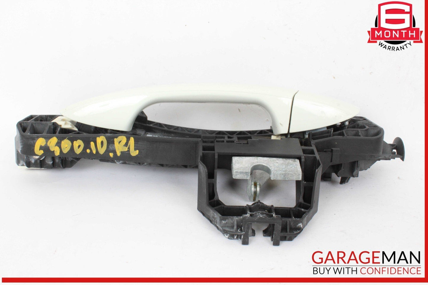 08-14 Mercedes W204 C300 C250 C63 AMG Rear Left Side Exterior Door Handle White