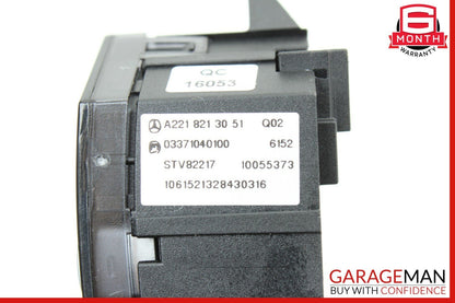 07-14 Mercedes W221 S550 CL550 Door Lock Switch Front Left Driver 2218213051 OEM