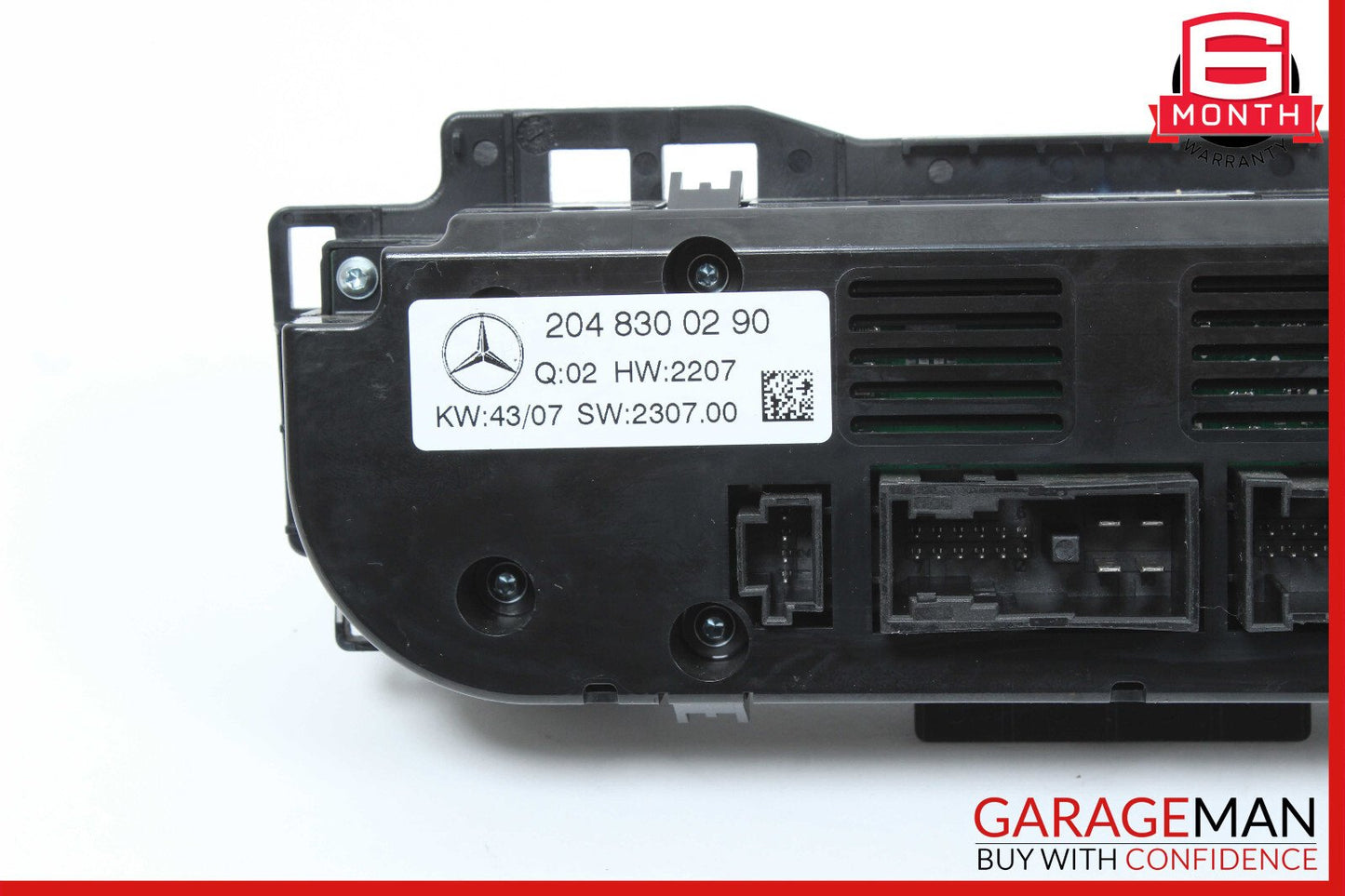 08-11 Mercedes W204 C300 C63 AMG AC A/C Heater Climate Control 2048300290 OEM