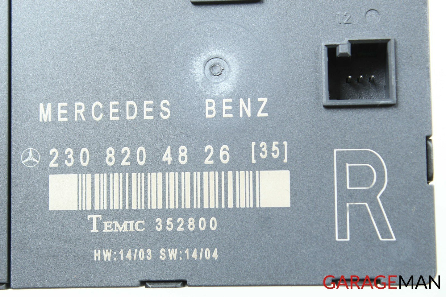 03-08 Mercedes R230 SL500 Front Right Passenger Side Door Control Module Q3 OEM
