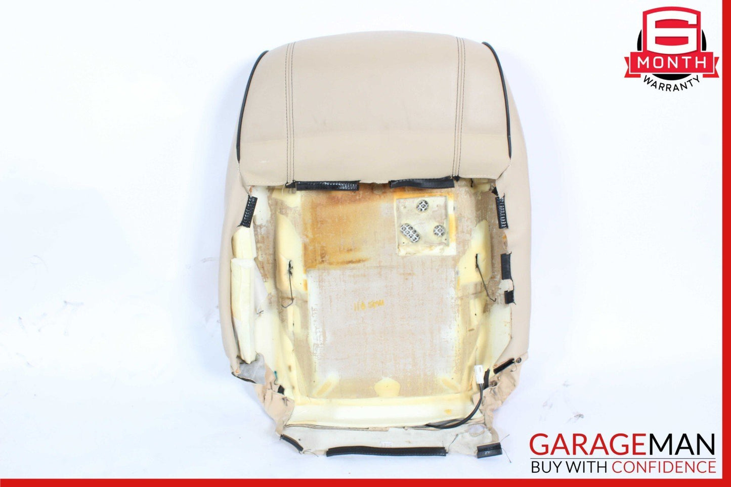 09-13 Maserati Quattroporte S M139 Front Left Top Upper Seat Cushion OEM