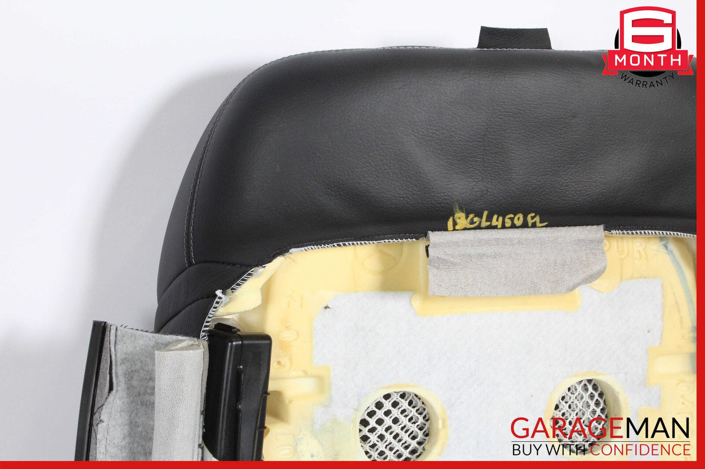 13-16 Mercedes X166 GL450 Front Left Top Upper Seat Cushion Black OEM