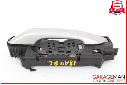 17-24 Audi A4 Rear Left Driver Side Exterior Door Handle Gray OEM