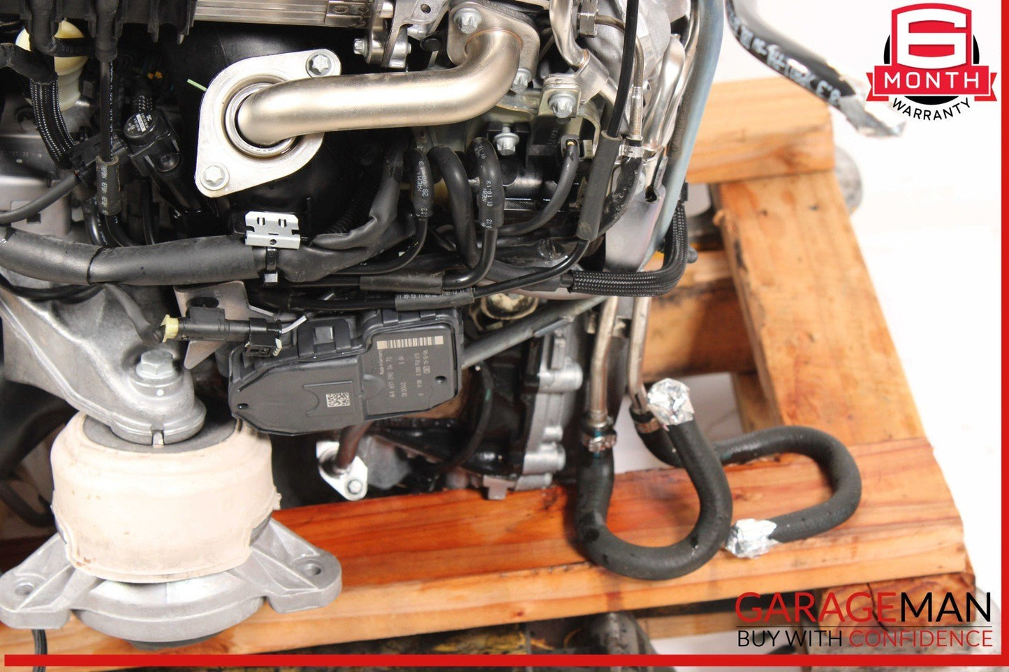 13-15 Mercedes X204 GLK250 Engine Motor Block Assembly OEM 131k