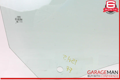 10-17 Audi A5 RS5 Convertible Front Right Door Window Glass OEM