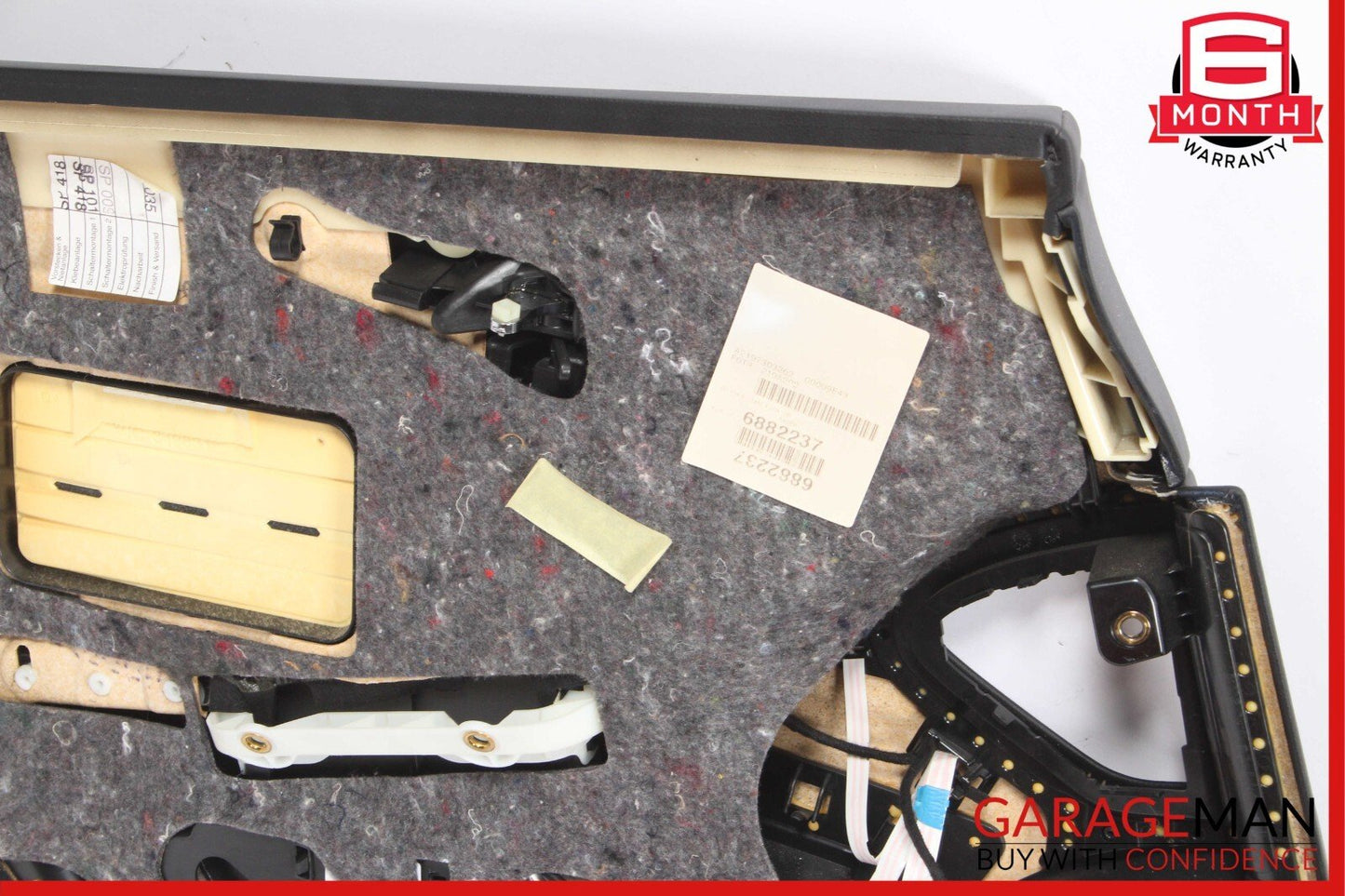 06-11 Mercedes W219 CLS550 Rear Right Passenger Interior Door Panel Trim Cover