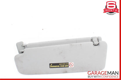 03-10 Porsche Cayenne S 955 Front Right Side Sunvisor Sun Visor Shade Grey OEM