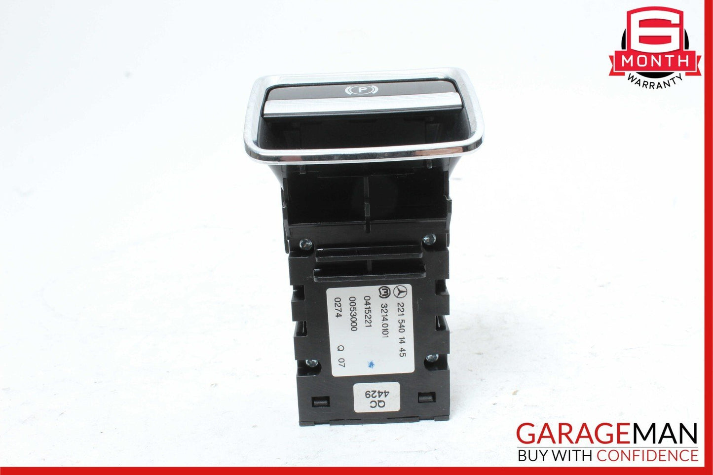 07-13 Mercedes W221 S550 CL550 Electronic Parking Button Switch 2215401445 OEM