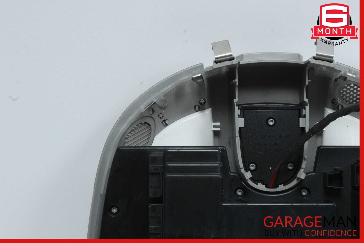 06-13 Mercedes W164 ML350 GL450 Front Overhead Dome Light Reading Map Lamp Gray