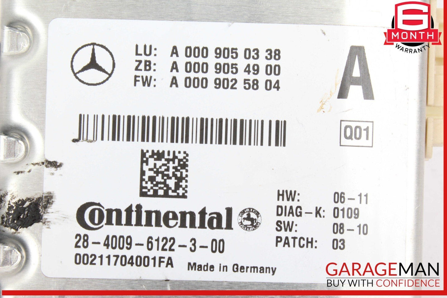 10-16 Mercedes W204 C250 E350 SLK350 Front Active Lane Assist Camera
