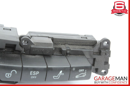 03-06 Mercedes W220 S500 Center Dash ESP Hazard Light Door Lock Switch Control